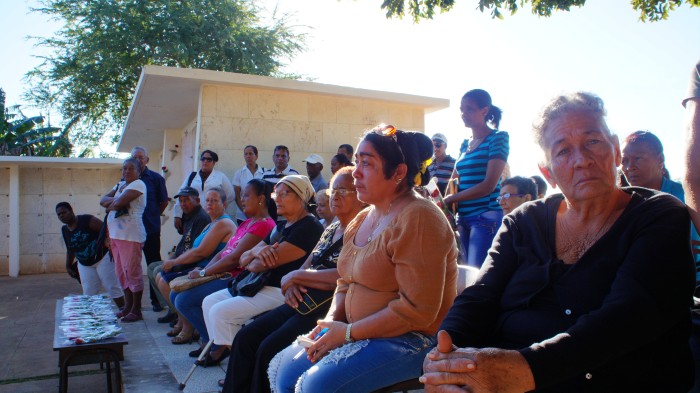 Homenaje a los Héroes y Mártires de la Patria en Amancio. Foto: Bárbara Borrás Aguilar