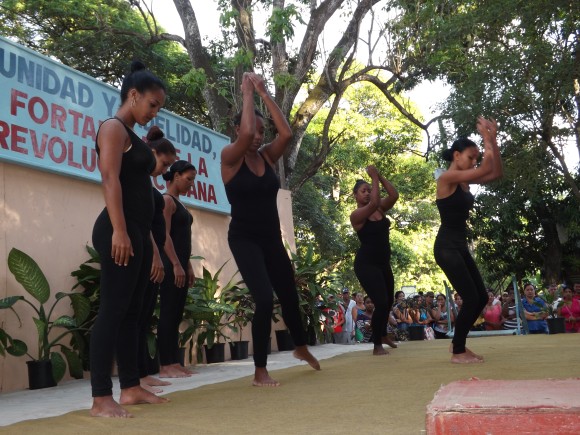 Amancio celebra advenimiento año 59 de la Revolución. Foto: Rafael Aparicio Coello.