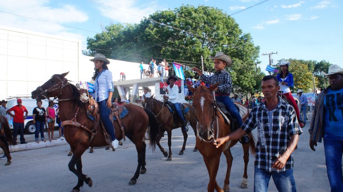 Día Internacional de los Trabajadores en el municipio de Amancio. Foto: Bárbara Borrás Aguilar.