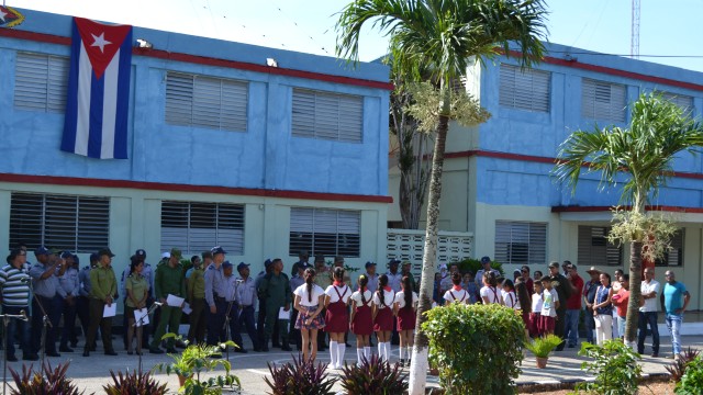 Conmemoran 57 aniversario del MININT en Amancio.