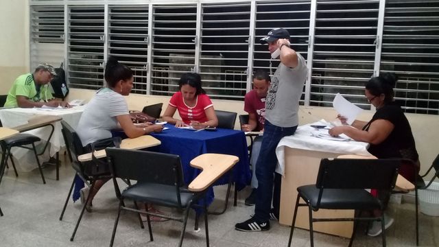 Amancio votó Sí por la Constitución. Foto: Niria Isabel Cardoso Estrada