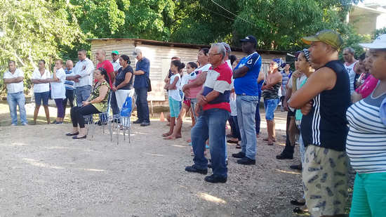 Proyecto comunitario en Amancio. Foto: Danay Naranjo Viñales