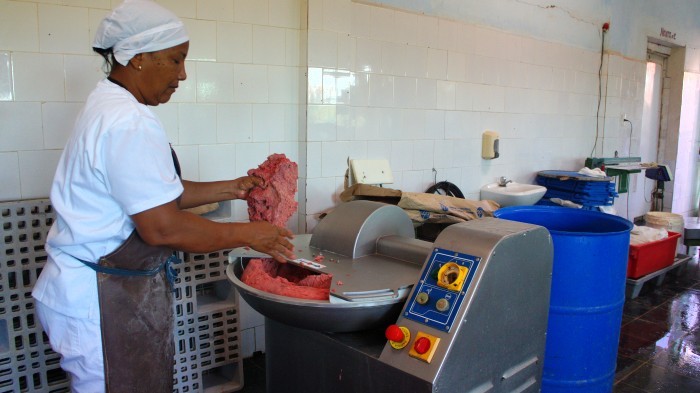 Producción de alimentos en Amancio. Foto: Bárbara Borrás Aguilar.
