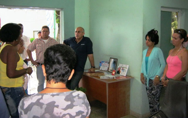 Coordinador nacional de los CDR en Radio Maboas. Foto: Rafael Aparicio Coello