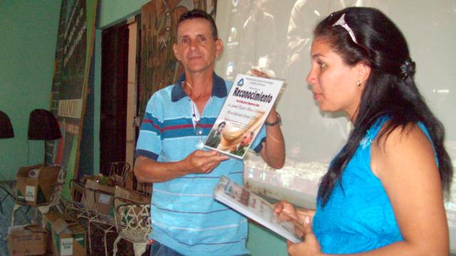 Jornada de homenaje por el Día de la Ciencia Cubana en Amancio. Foto: Niria Isabel Cardoso Estrada.