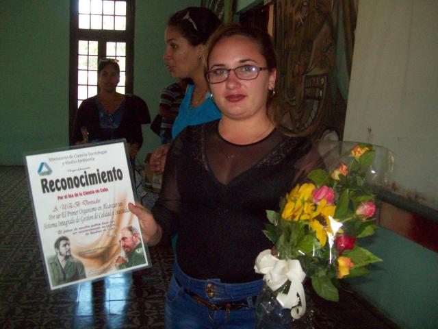 Jornada de homenaje por el Día de la Ciencia Cubana en Amancio. Foto: Niria Isabel Cardoso Estrada.