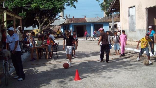 Celebran Aniversario de constitución del INDER en Amancio.