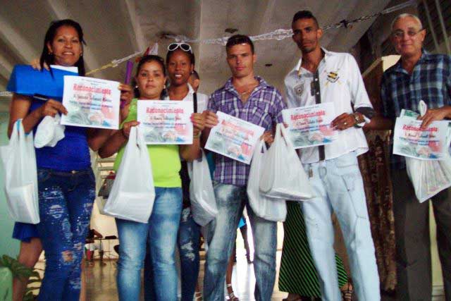 Graduados de Bachiller en Amancio. Foto: Niria Isabel Cardoso Estrada