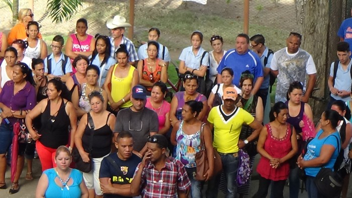 Acto municipal de inicio del curso escolar en Amancio. Foto: Edilberto Revolta Falls.