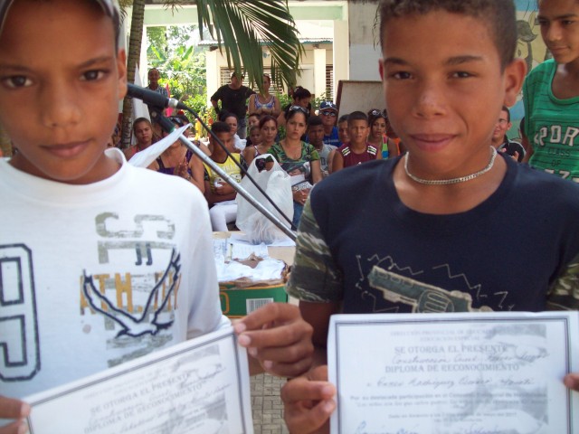 Taller provincial de habilidades de la Educación Especial en Amancio. Foto: Niria Isabel Cardoso Estrada.