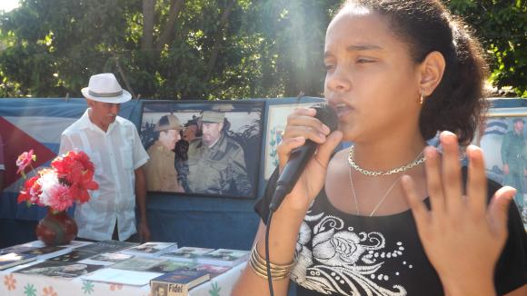 Tributo a Fidel. Foto: Rafael Aparicio Coello
