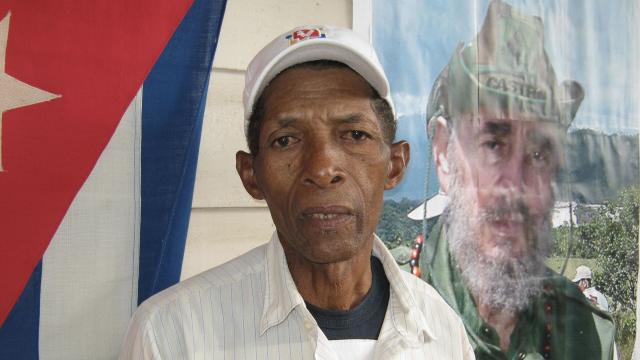 Pablo Menocal Jimenes, Jubilado Industria azucarera. Foto: Rafael Aparicio Coello.