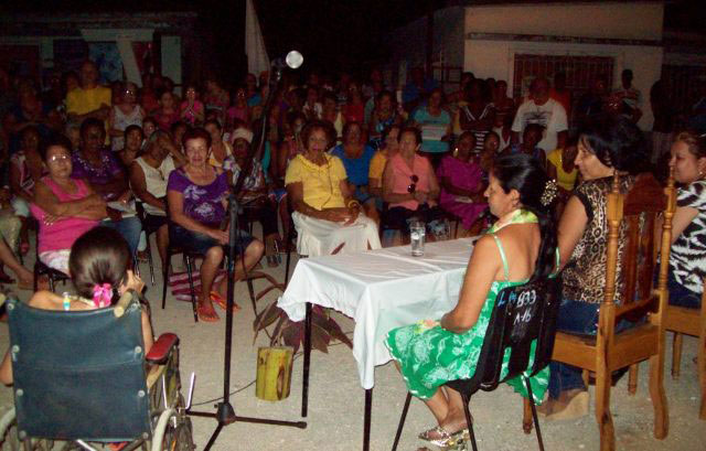 Amancio como una gran familia. Foto: Niria Isabel Cardoso Estrada