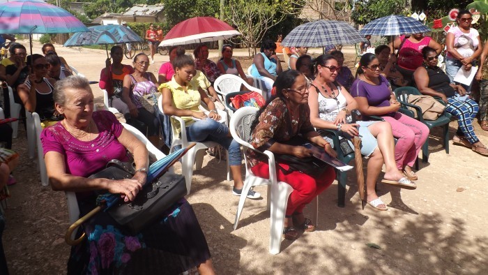 Amancieras festejan el nuevo cumpleaños de su organización. Foto: NIria Isabel Cardoso Estrada