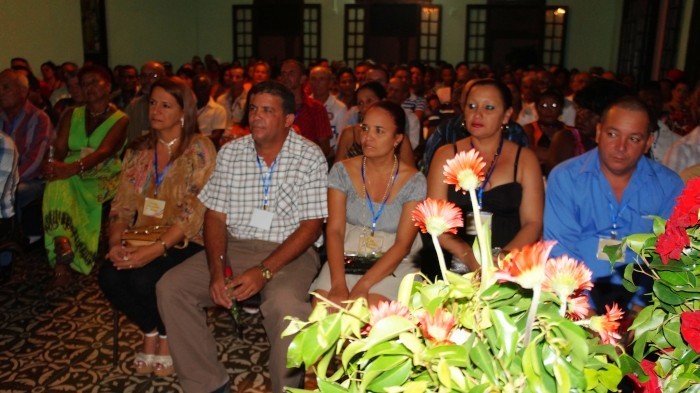 Sesión Solemne de la Asamblea Municipal del Poder Popular en Amancio por el 40 Aniversario de su constitución. Foto: Rafael Aparicio Coello: