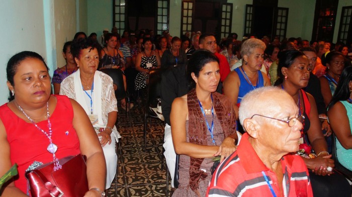 Sesión Solemne de la Asamblea Municipal del Poder Popular en Amancio por el 40 Aniversario de su constitución. Foto: Rafael Aparicio Coello: