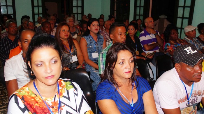 Sesión Solemne de la Asamblea Municipal del Poder Popular en Amancio por el 40 Aniversario de su constitución. Foto: Rafael Aparicio Coello: