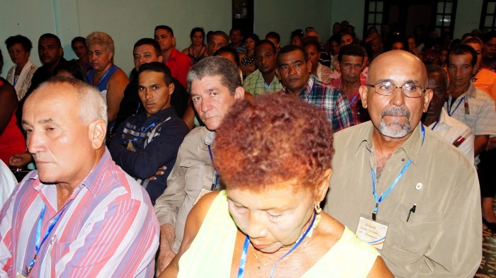 Sesión Solemne de la Asamblea Municipal del Poder Popular en Amancio por el 40 Aniversario de su constitución. Foto: Rafael Aparicio Coello: