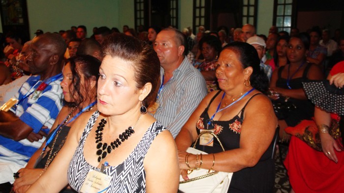 Sesión Solemne de la Asamblea Municipal del Poder Popular en Amancio por el 40 Aniversario de su constitución. Foto: Rafael Aparicio Coello: