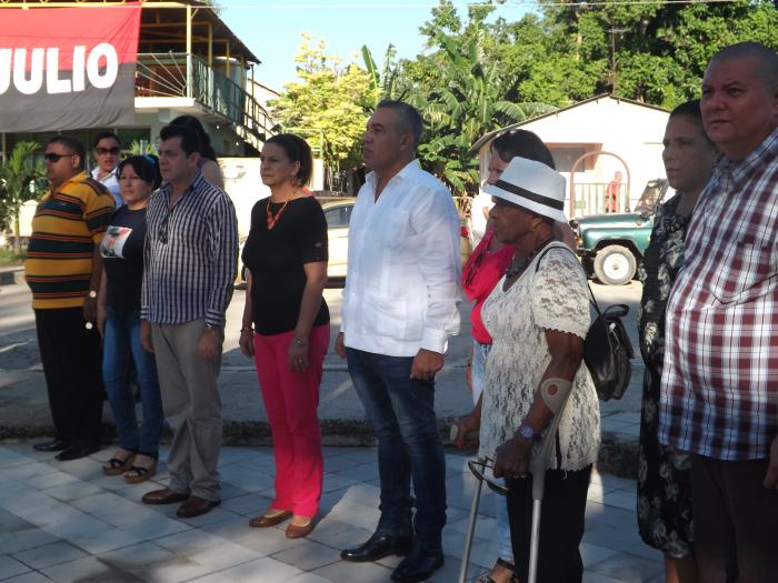 Acto por el centenario del natalicio de Amancio Rodríguez Herrero. Foto: Rafael Aparicio Coello.