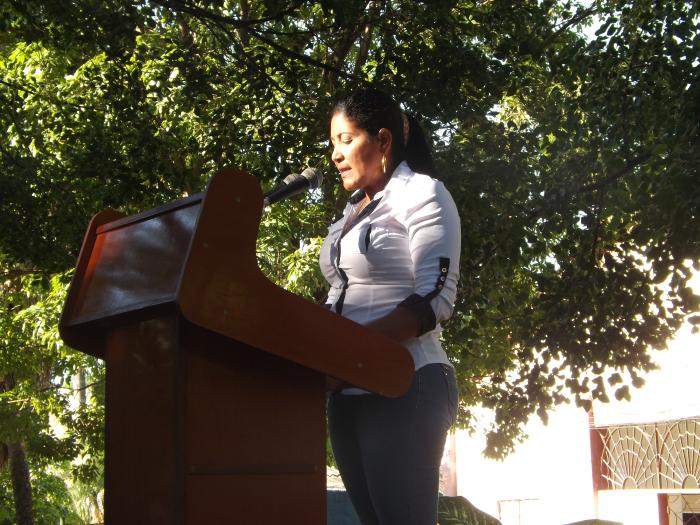 Acto por el centenario del natalicio de Amancio Rodríguez Herrero. Foto: Rafael Aparicio Coello.