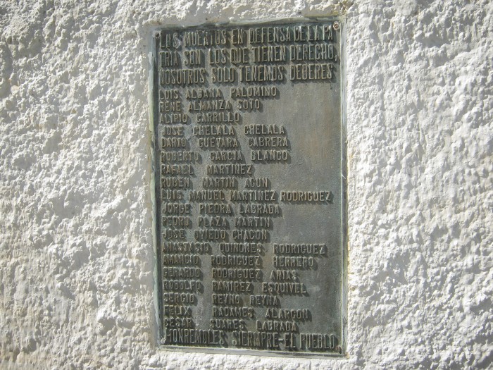 Sitio de simbólico interés para nuestra Historia local, pero ignorado por completo. Foto: Rafael Aparicio Coello.