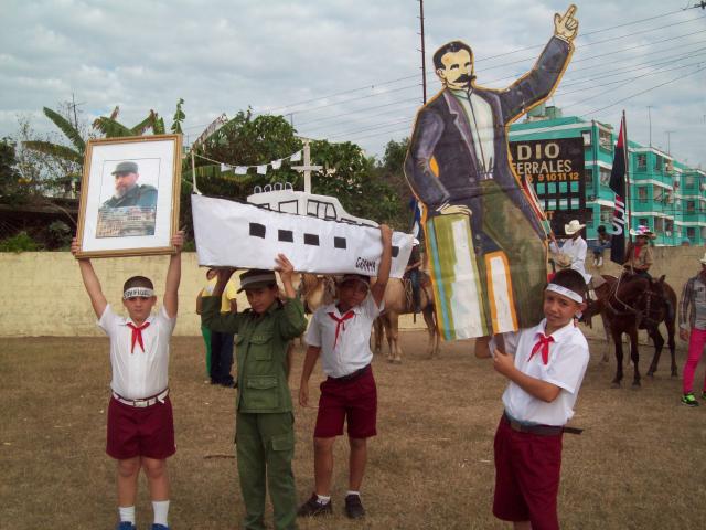 A 164 años del natalicio del hombre de La Edad de Oro, nuestro José Martí. Foto: Niria Isabel Cardoso Estrada.