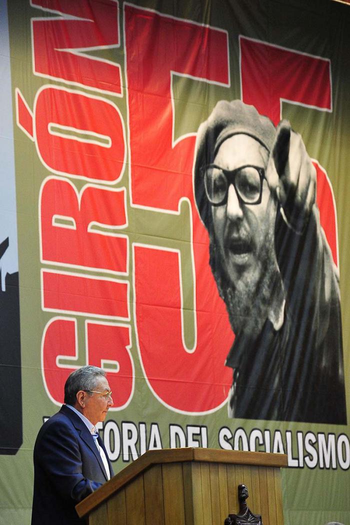 Clausura del séptimo congreso del Partido Comunista de Cuba