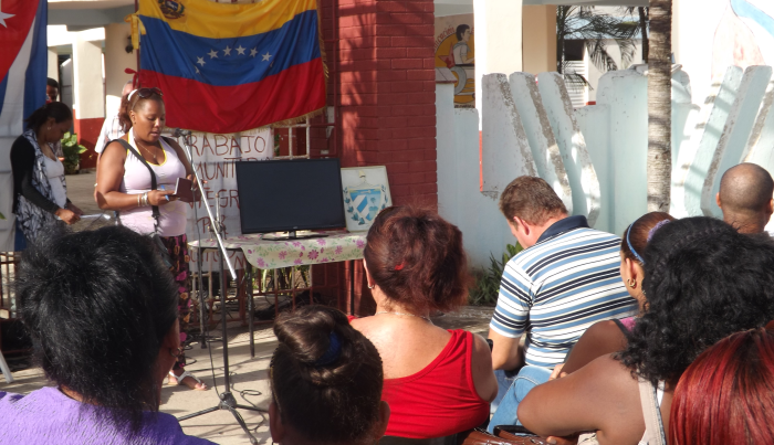 Evaluación objetivos Trabajo Comunitario Integrado circunscripción 12. Foto: Danay Naranjo Viñales