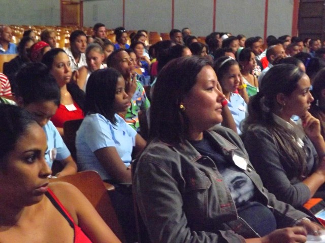 Balance del trabajo juvenil en Amancio durante el año 2016. Foto: Rafael Aparicio Coello.
