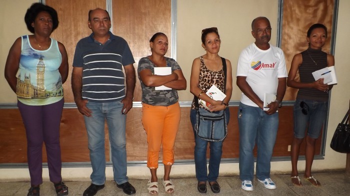 Micrófono abierto dedicado a los periodistas por el Día de la Prensa Cubana. Foto: Alexis Esteban González