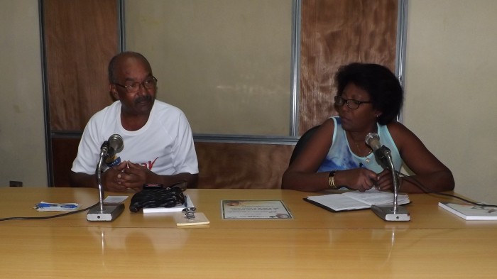 Micrófono abierto dedicado a los periodistas por el Día de la Prensa Cubana. Foto: Alexis Esteban González 