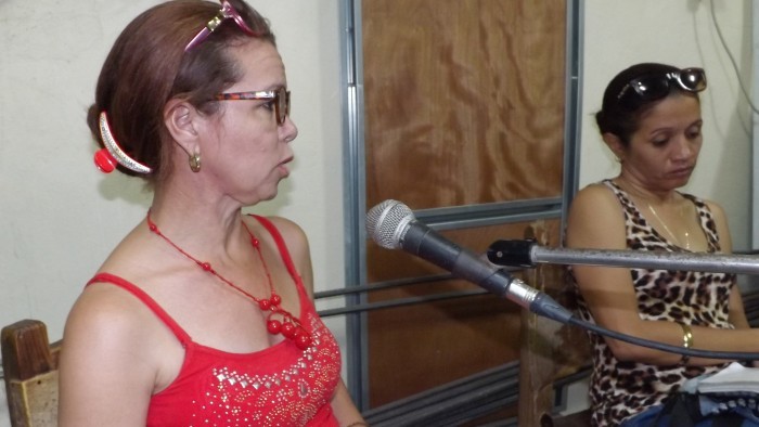 Micrófono abierto dedicado a los periodistas por el Día de la Prensa Cubana. Foto: Alexis Esteban González