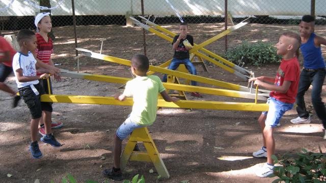 Opciones recreativas para los pioneros en este verano. Foto: Radio Maboas.