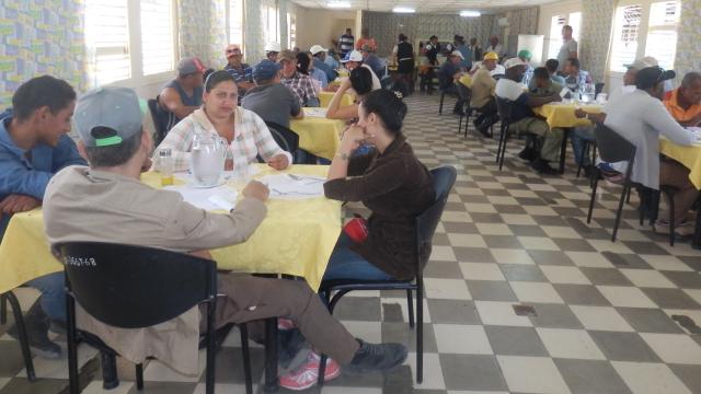 Mejoras en el servicio de atención al trabajador azucarero en Amancio. Foto: Ana Iris Figueredo Torres.